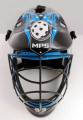 Florbalov maska MPS PRO FLAME - Black/Blue