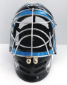 Florbalov maska MPS PRO FLAME - Black/Blue/Chrome